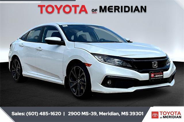 used 2021 Honda Civic car, priced at $16,999