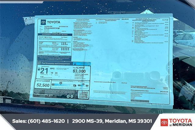 new 2025 Toyota Tacoma car, priced at $43,422