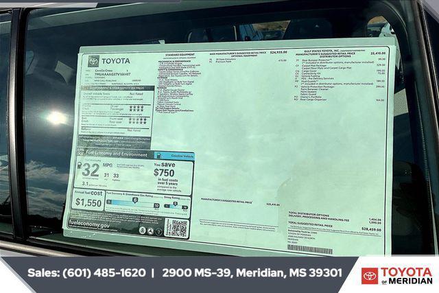 new 2026 Toyota Corolla Cross car, priced at $28,459