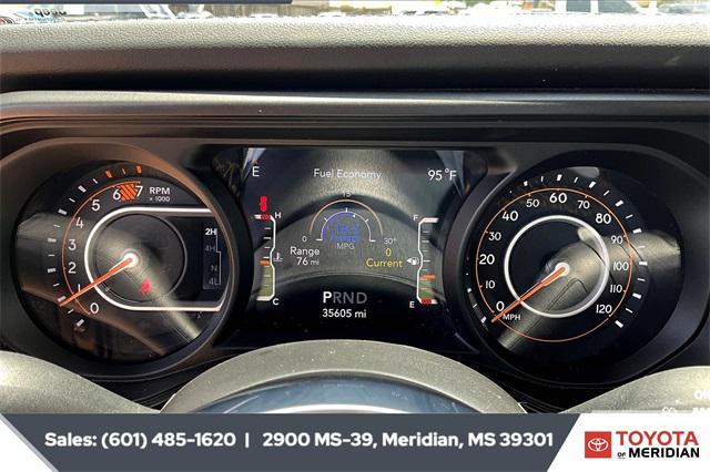 used 2024 Jeep Wrangler car, priced at $37,866