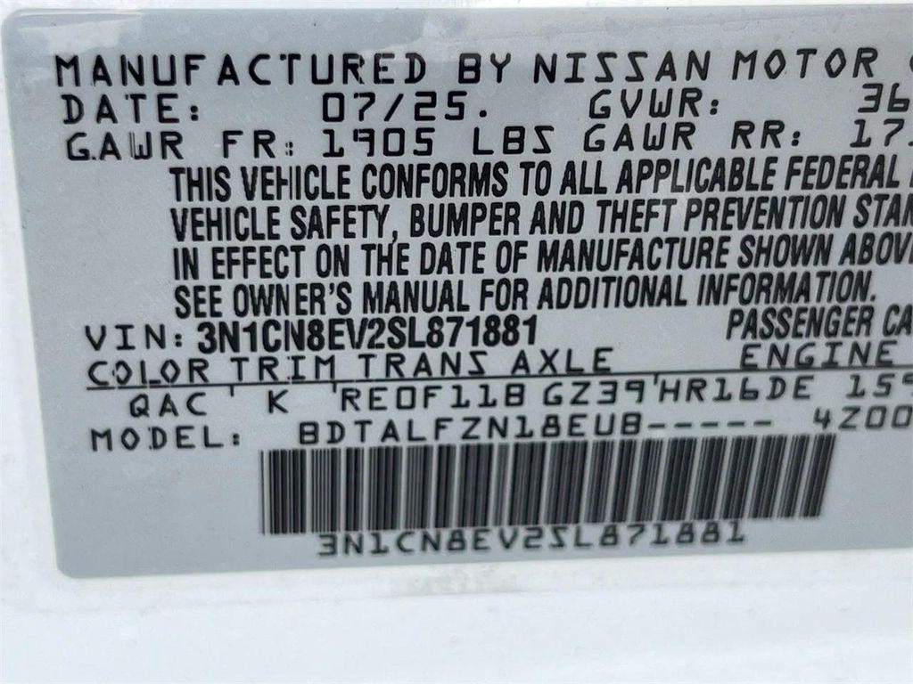 new 2025 Nissan Versa car, priced at $18,141