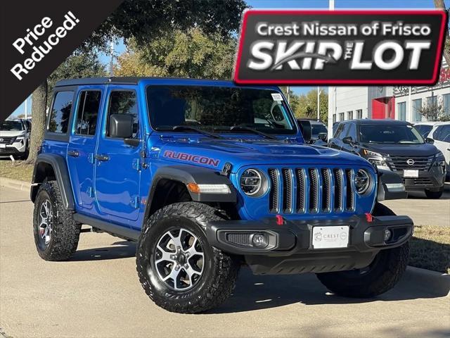 used 2022 Jeep Wrangler Unlimited car, priced at $36,974