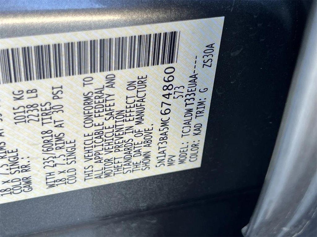 used 2021 Nissan Rogue car, priced at $19,874