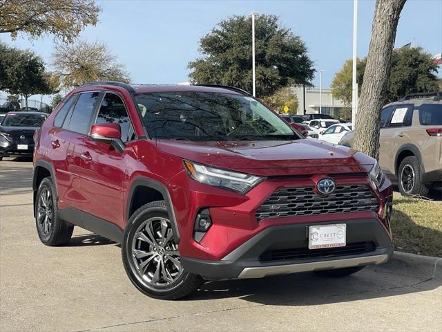 used 2022 Toyota RAV4 Hybrid car, priced at $27,874