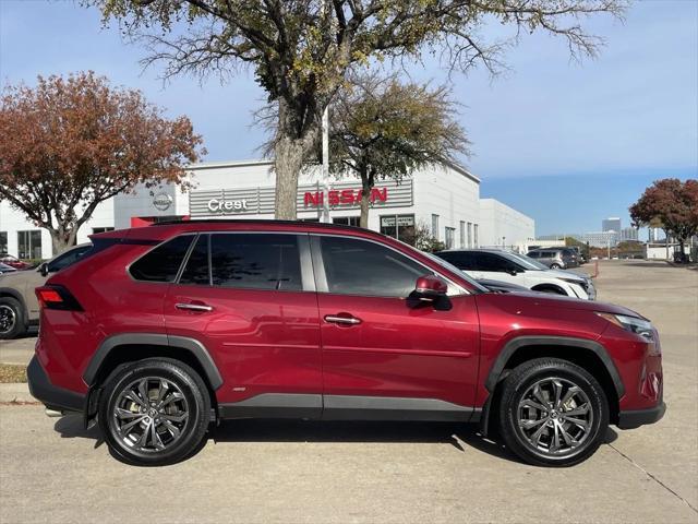 used 2022 Toyota RAV4 Hybrid car, priced at $27,874