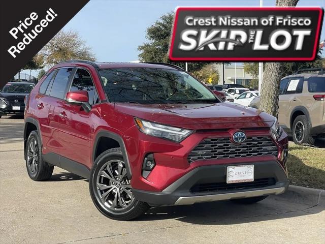 used 2022 Toyota RAV4 Hybrid car, priced at $27,874