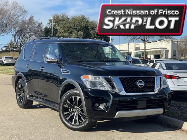 used 2017 Nissan Armada car, priced at $22,200