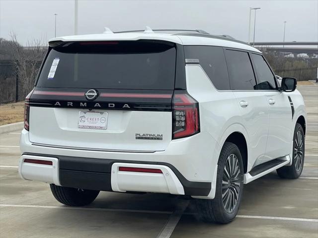 new 2025 Nissan Armada car, priced at $89,450