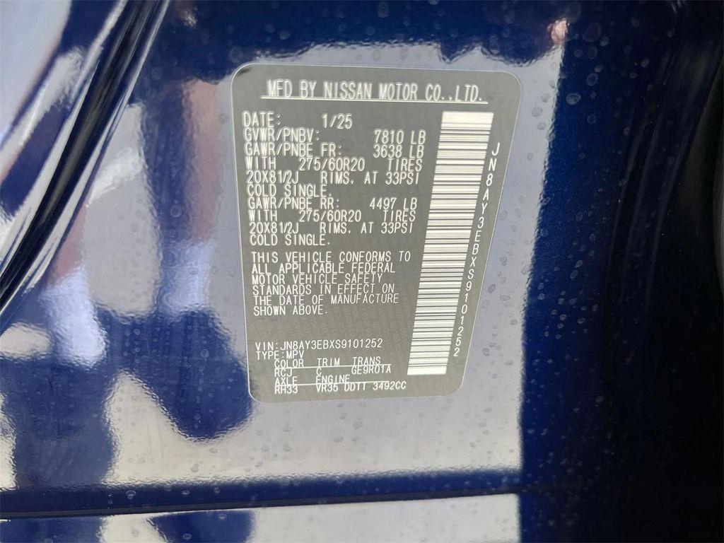 new 2025 Nissan Armada car, priced at $71,274