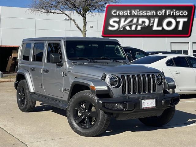 used 2021 Jeep Wrangler Unlimited car, priced at $34,974