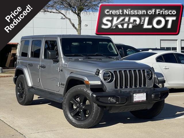 used 2021 Jeep Wrangler Unlimited car, priced at $34,574