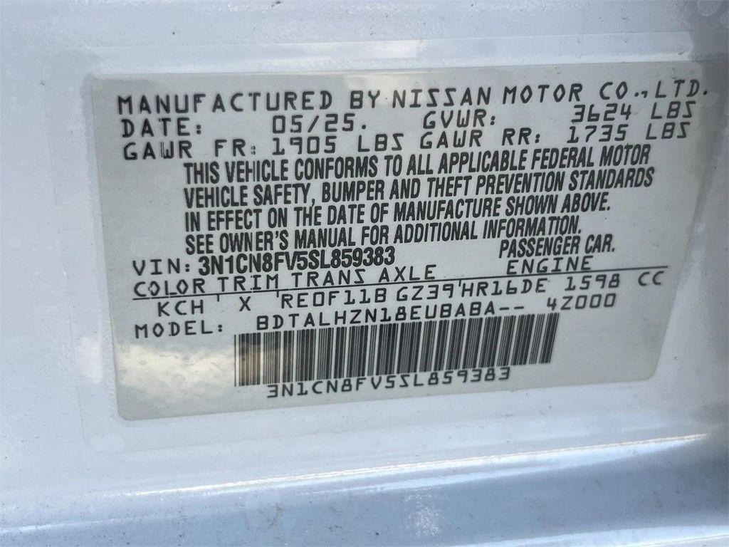 new 2025 Nissan Versa car, priced at $18,773