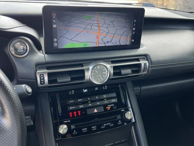 used 2021 Lexus IS 350 car, priced at $35,447