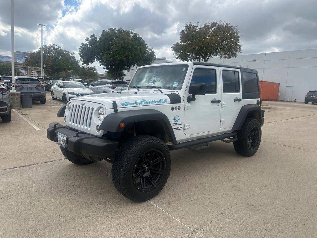 used 2016 Jeep Wrangler Unlimited car, priced at $16,974