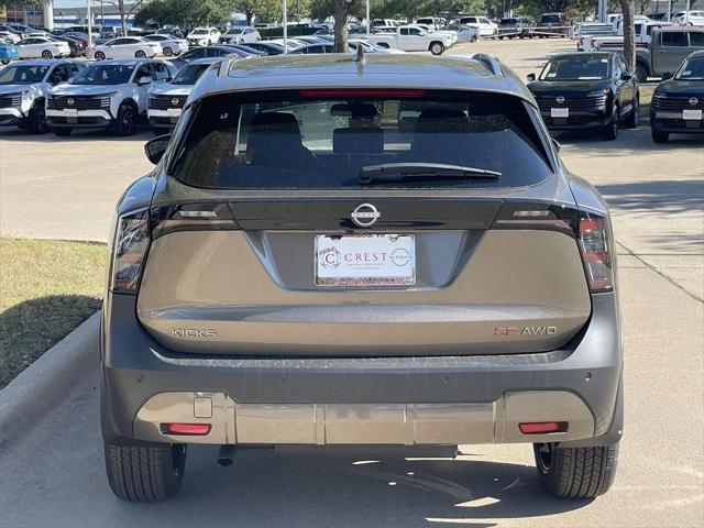 new 2025 Nissan Kicks car, priced at $28,429