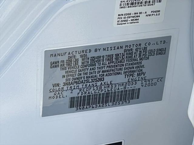 used 2025 Nissan Kicks car, priced at $27,999
