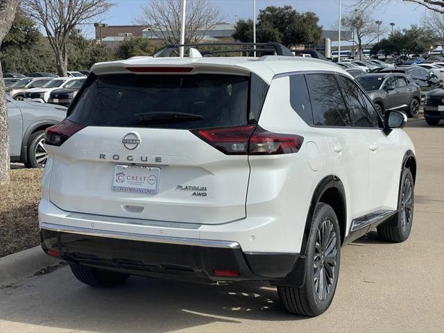 new 2025 Nissan Rogue car, priced at $38,646