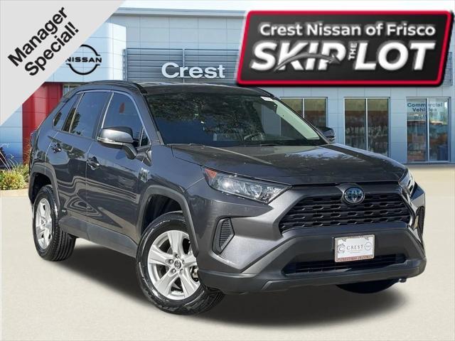 used 2020 Toyota RAV4 Hybrid car, priced at $26,447