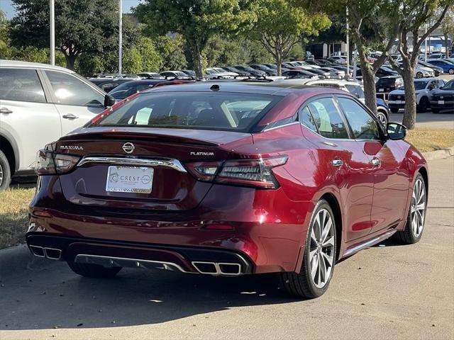 used 2021 Nissan Maxima car, priced at $27,457