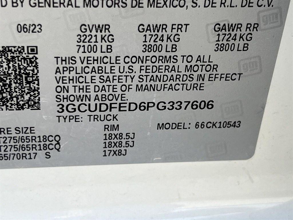 used 2023 Chevrolet Silverado 1500 car, priced at $40,757