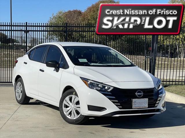 new 2025 Nissan Versa car, priced at $18,745