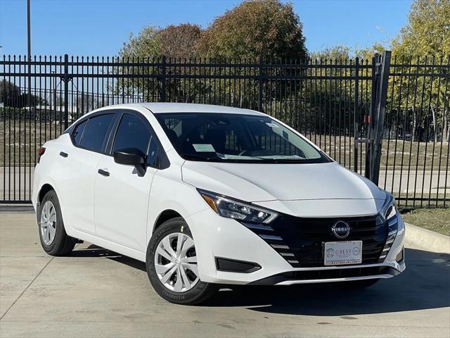 new 2025 Nissan Versa car, priced at $20,208