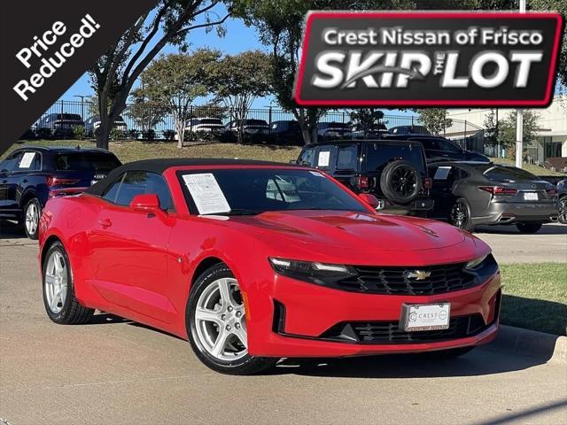 used 2020 Chevrolet Camaro car, priced at $19,724