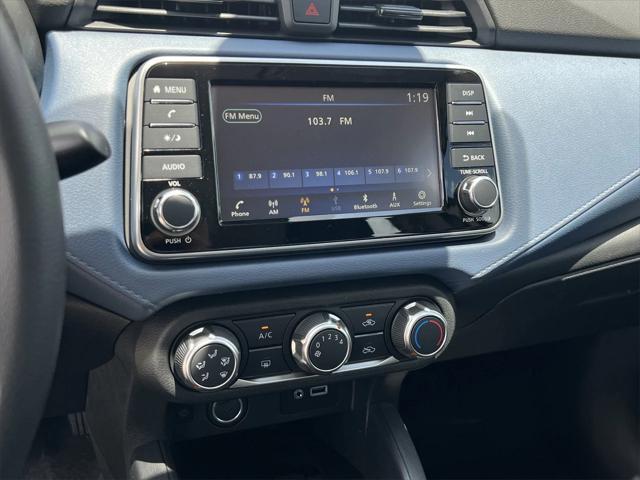 new 2025 Nissan Versa car, priced at $20,872