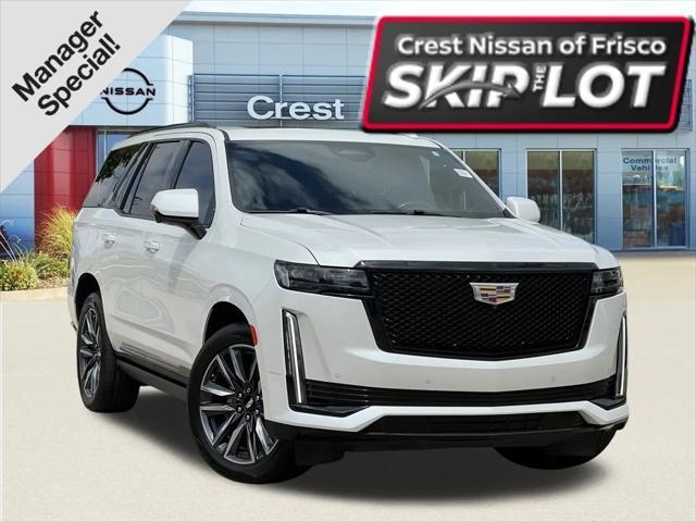 used 2022 Cadillac Escalade car, priced at $67,974