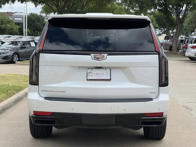 used 2022 Cadillac Escalade car, priced at $67,974