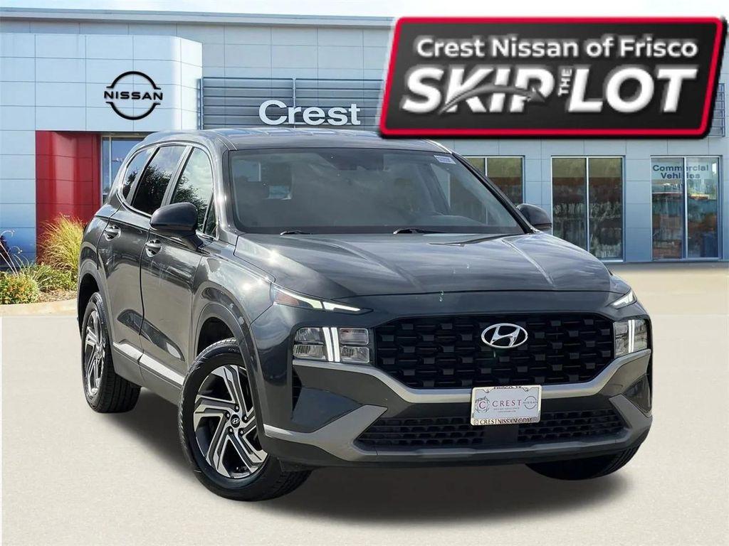 used 2021 Hyundai Santa Fe car, priced at $17,574