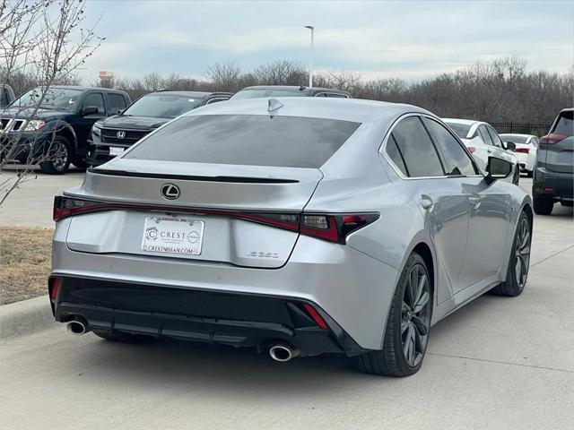 used 2022 Lexus IS 350 car, priced at $42,574