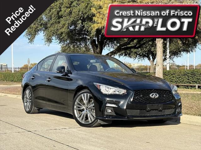 used 2023 INFINITI Q50 car, priced at $35,447