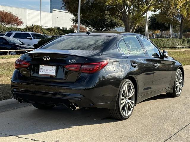 used 2023 INFINITI Q50 car, priced at $35,447