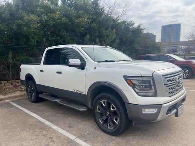 used 2021 Nissan Titan car, priced at $31,874