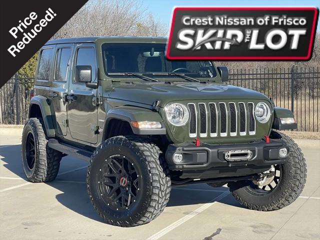 used 2022 Jeep Wrangler Unlimited car, priced at $41,374