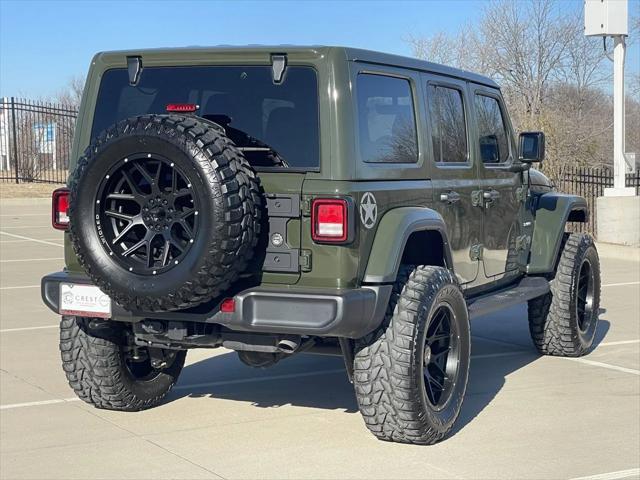 used 2022 Jeep Wrangler Unlimited car, priced at $41,374