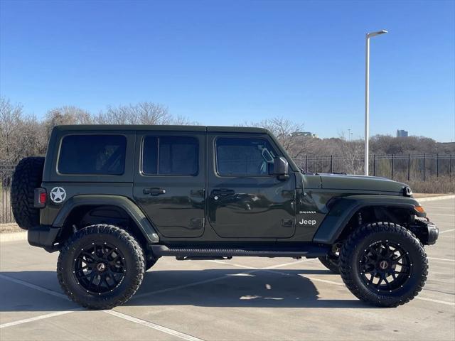 used 2022 Jeep Wrangler Unlimited car, priced at $41,374