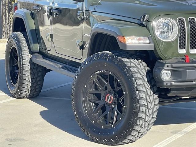 used 2022 Jeep Wrangler Unlimited car, priced at $41,374