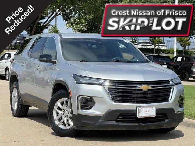 used 2022 Chevrolet Traverse car, priced at $24,487