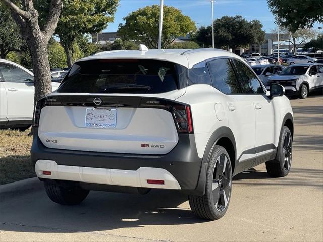 new 2025 Nissan Kicks car, priced at $28,964