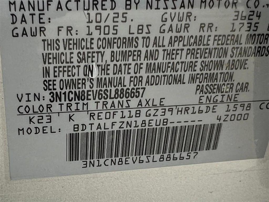 new 2025 Nissan Versa car, priced at $17,690