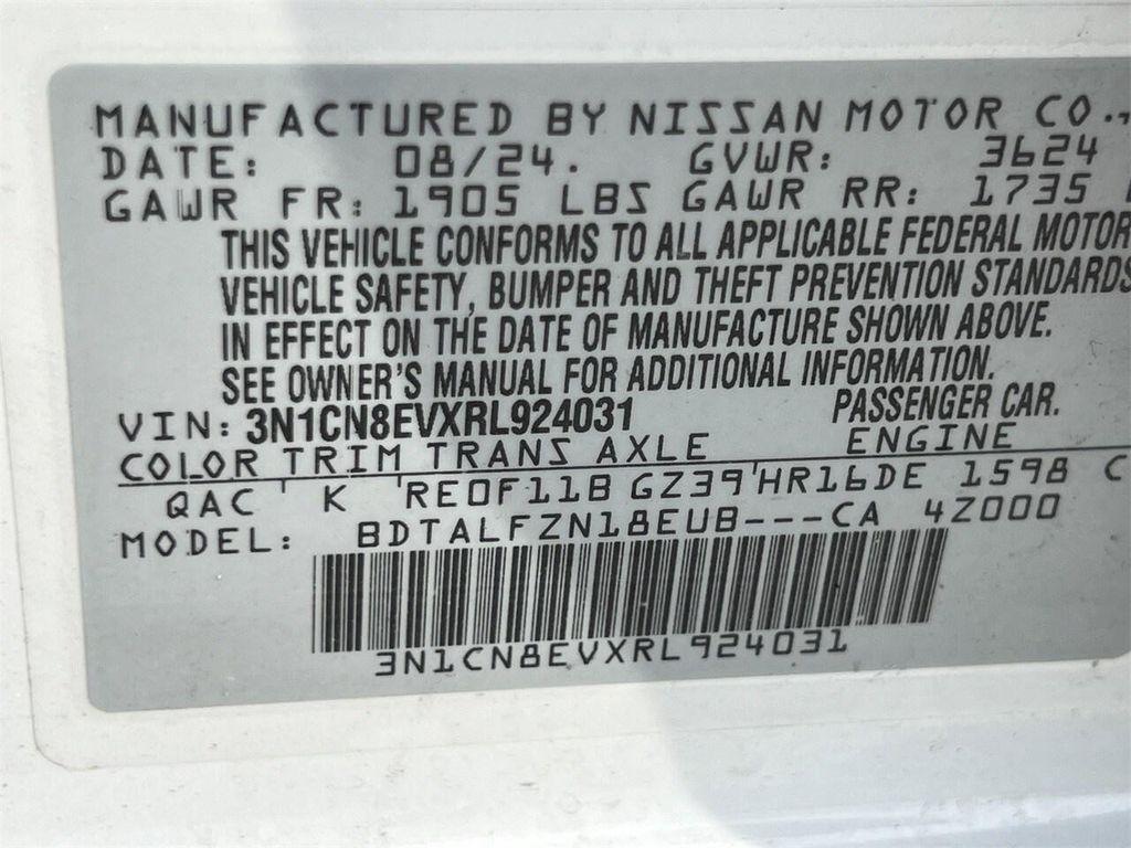 used 2024 Nissan Versa car, priced at $18,274