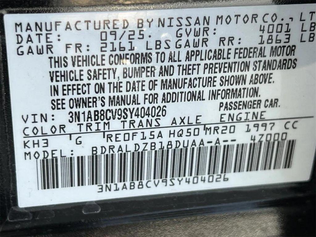 new 2025 Nissan Sentra car, priced at $19,035