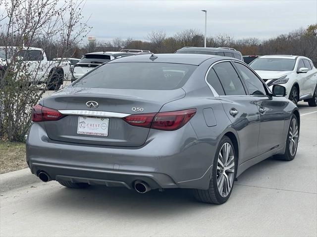 used 2022 INFINITI Q50 car, priced at $29,674