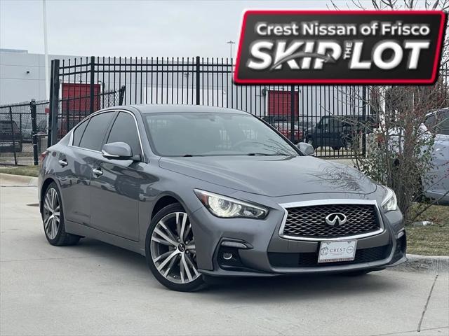 used 2022 INFINITI Q50 car, priced at $29,674