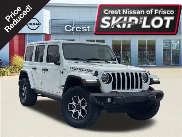 used 2021 Jeep Wrangler Unlimited car, priced at $36,274