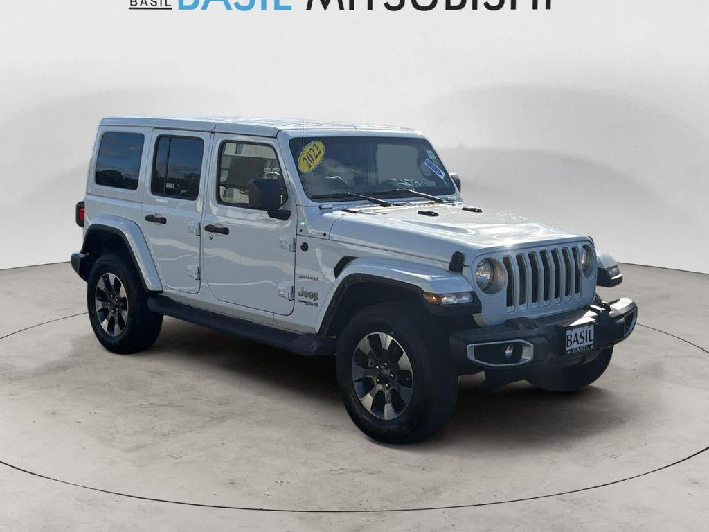 used 2022 Jeep Wrangler Unlimited car, priced at $38,999