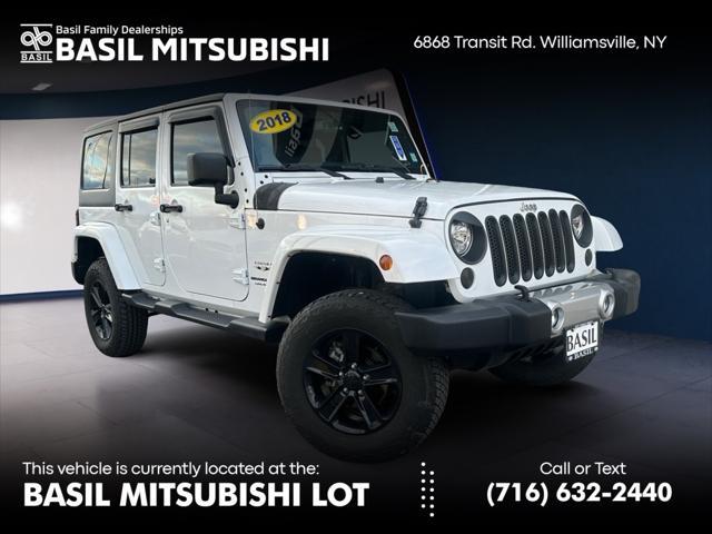 used 2018 Jeep Wrangler JK Unlimited car, priced at $23,891