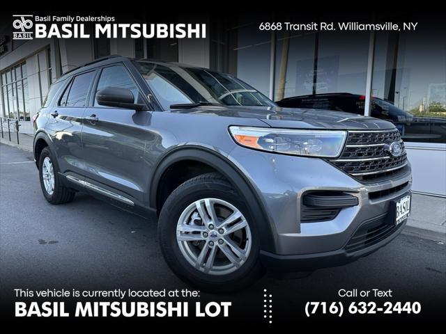 used 2021 Ford Explorer car, priced at $27,991